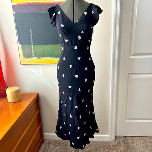 Jason Wu Berry Dress Size 2 Silk 100%